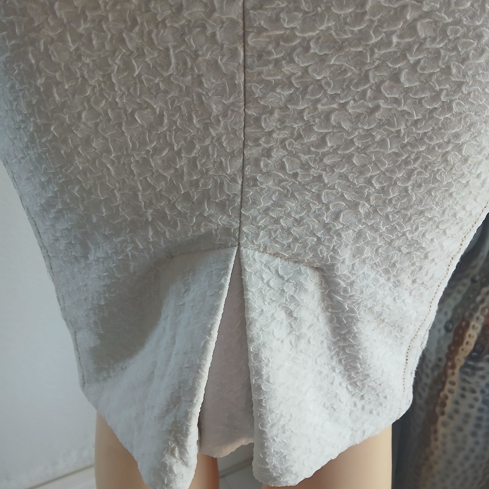 Byron Lars Cream Lace  Sleeve Dress - Picture 12 of 16